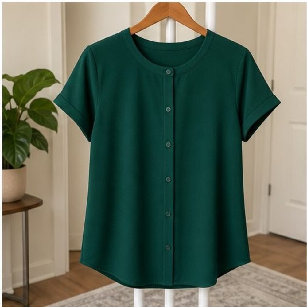 Emerald V Neck Top